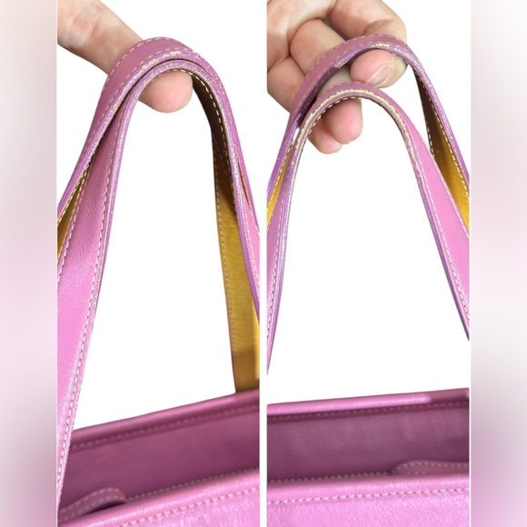 Coach Vintage Pink Hampton Satchel Tote with COA - Picture 15 of 16